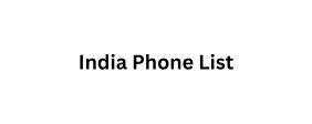 India Phone List