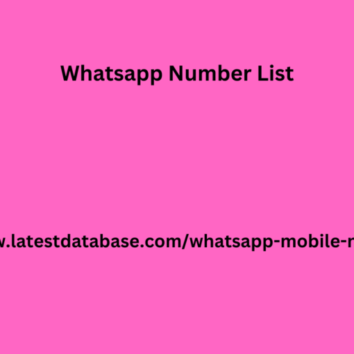 Whatsapp Number List