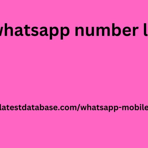 whatsapp number list